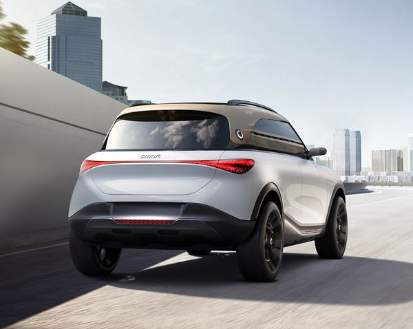 Le smart Concept #1 annonce un SUV compact électrique cinq places
