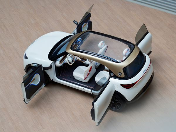Le smart Concept #1 annonce un SUV compact électrique cinq places