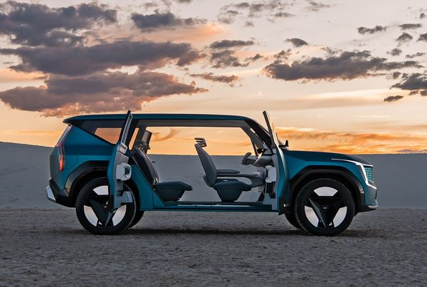 Le concept car Kia EV9 préfigure clairement un prochain grand SUV électrique