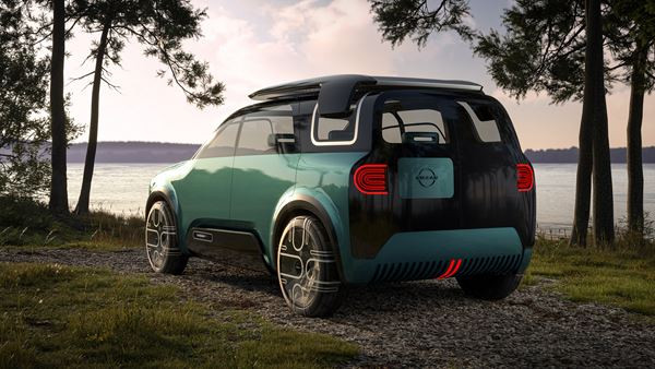 Le concept-car Nissan Hang-Out transforme l’habitacle en salon mobile