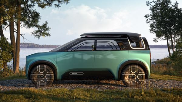 Le concept-car Nissan Hang-Out transforme l’habitacle en salon mobile