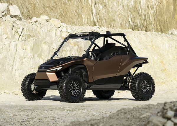 Le concept Lexus ROV repose sur une carrosserie légère fixée à un cadre tubulaire