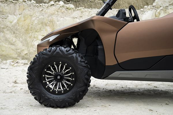 Le concept Lexus ROV repose sur une carrosserie légère fixée à un cadre tubulaire