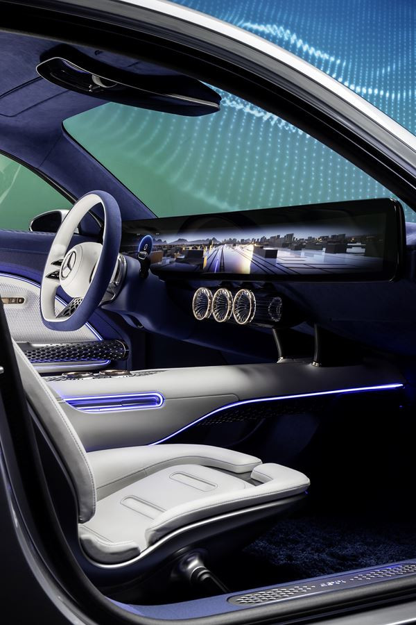 Le concept Mercedes Vision EQXX vise l'efficience électrique
