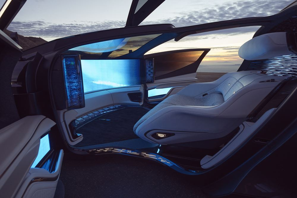 Le concept autonome InnerSpace Cadillac offre une vision de la mobilité future Cadillac