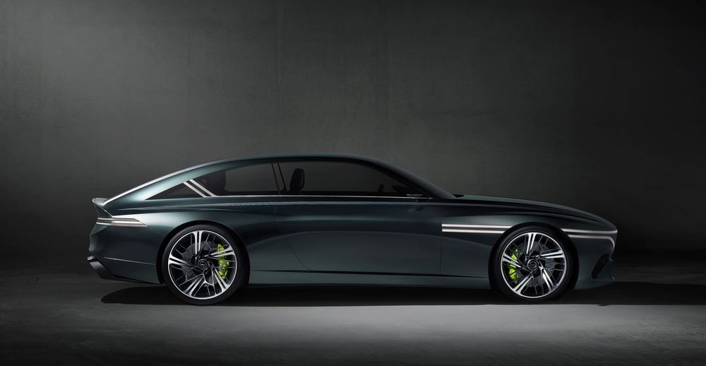 Le concept-car Genesis X Speedium Coupé affiche une présence musclée