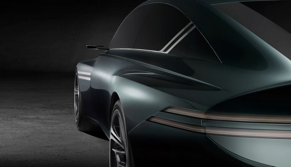 Le concept-car Genesis X Speedium Coupé affiche une présence musclée