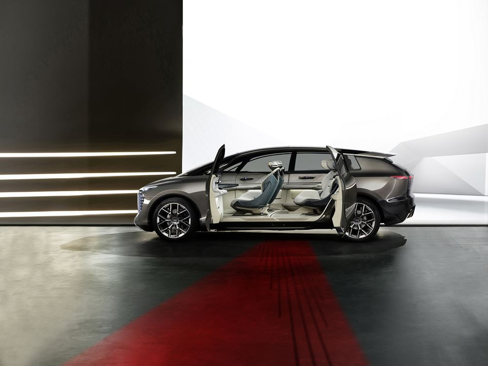 Le concept Audi urbansphere offre une vision de l'avenir des déplacements urbains