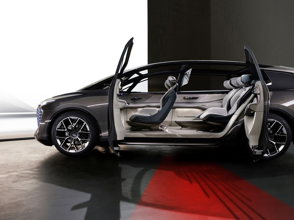 Le concept Audi urbansphere offre une vision de l'avenir des déplacements urbains