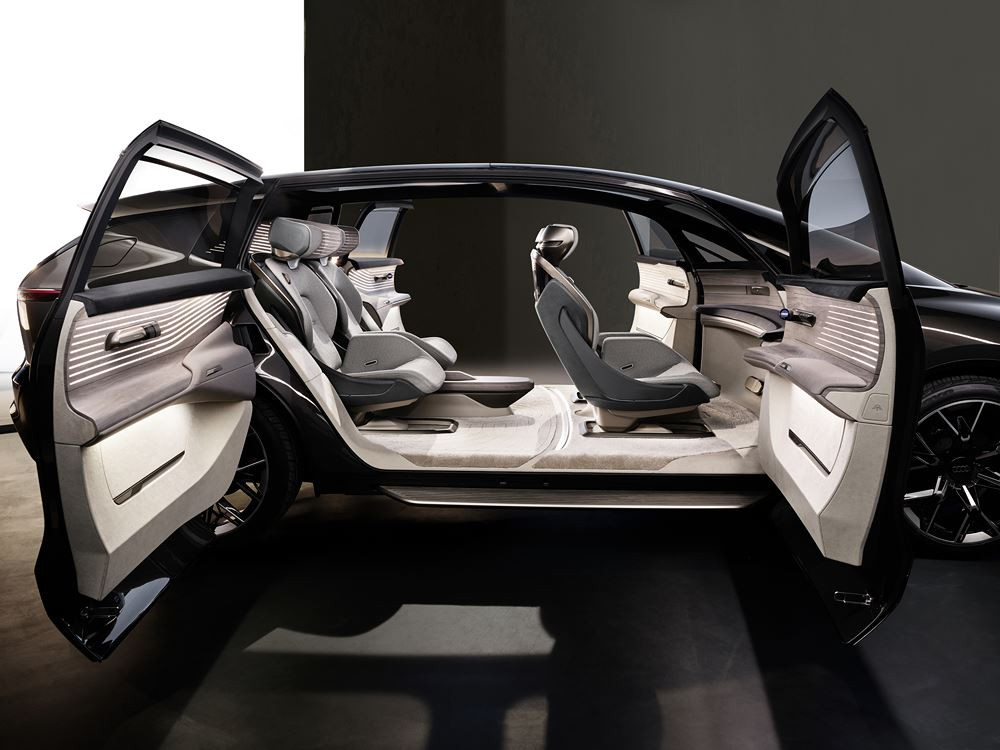 Le concept Audi urbansphere offre une vision de l'avenir des déplacements urbains
