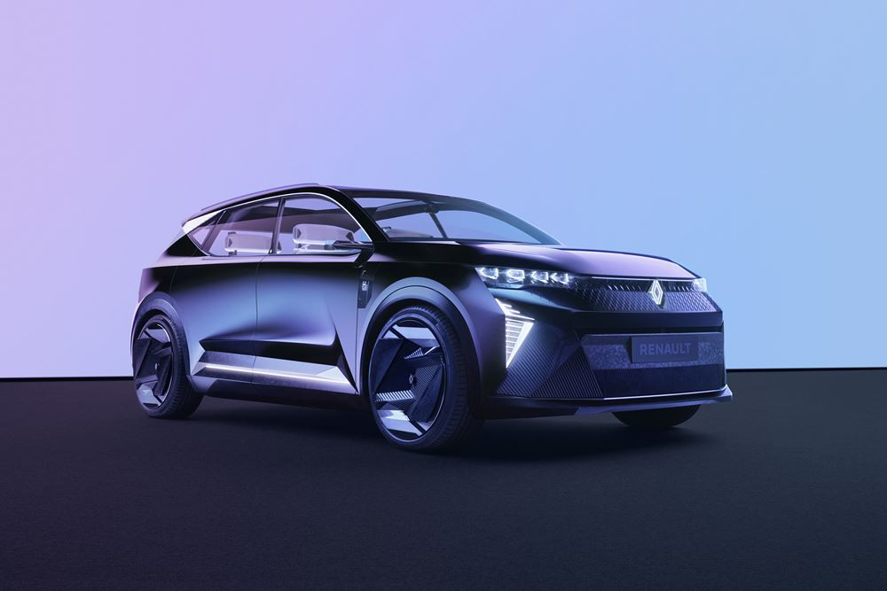 Le concept-car Renault Scénic Vision préfigure un véhicule familial électrique