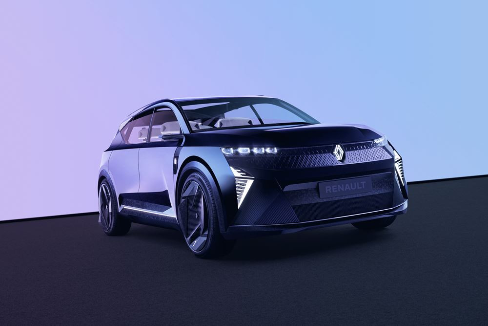 Le concept-car Renault Scénic Vision préfigure un véhicule familial électrique
