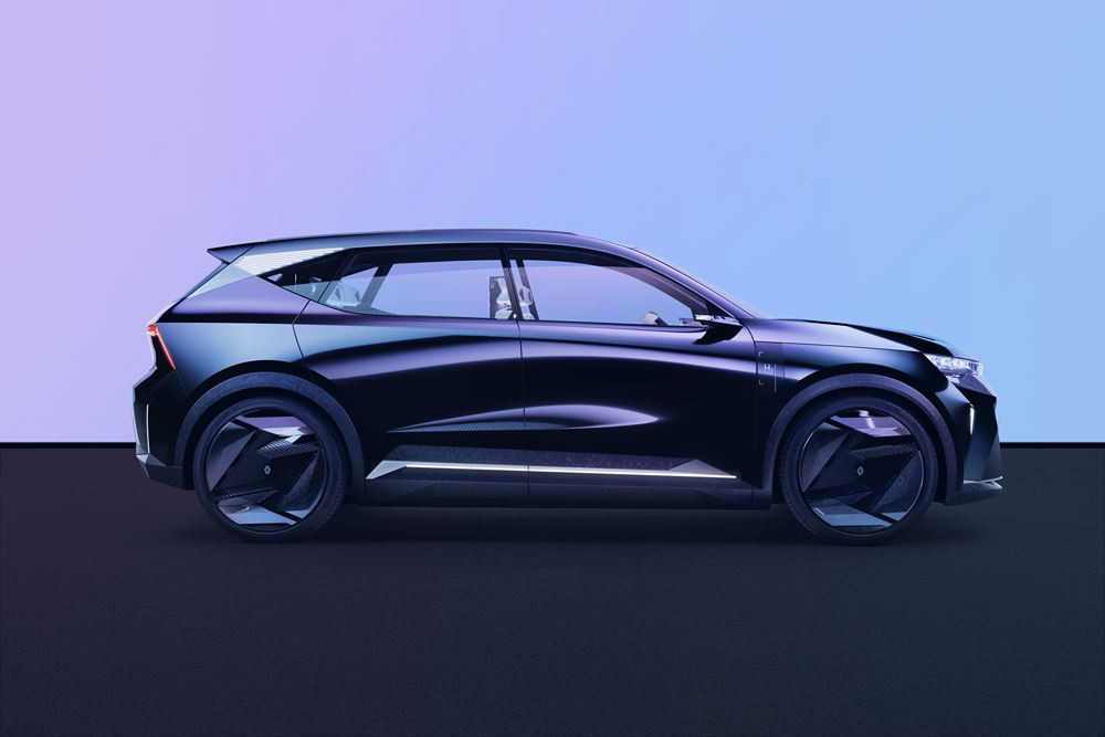 Le concept-car Renault Scénic Vision préfigure un véhicule familial électrique