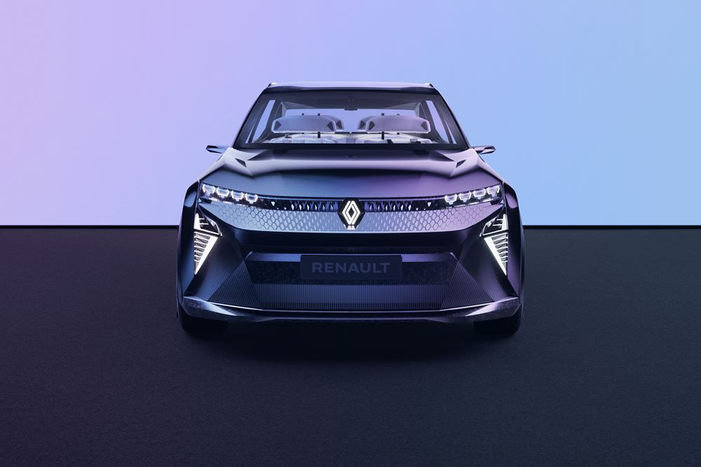 Le concept-car Renault Scénic Vision préfigure un véhicule familial électrique