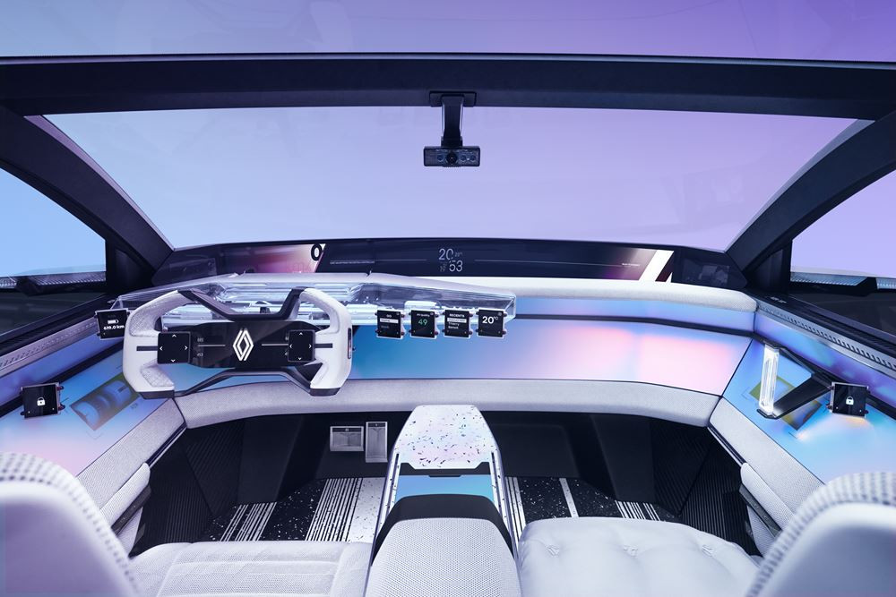 Le concept-car Renault Scénic Vision préfigure un véhicule familial électrique
