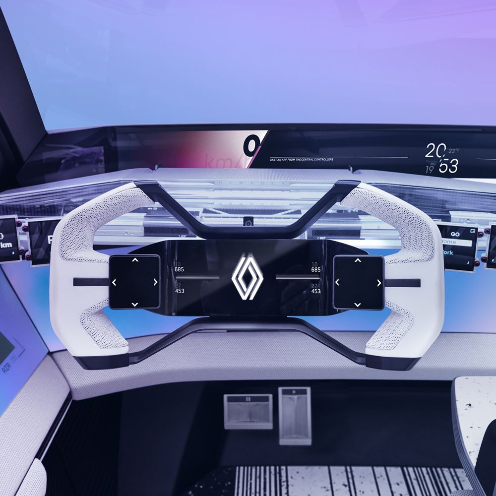 Le concept-car Renault Scénic Vision préfigure un véhicule familial électrique