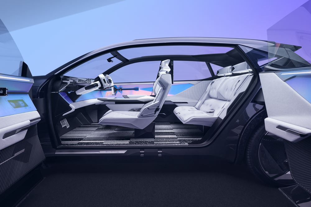 Le concept-car Renault Scénic Vision préfigure un véhicule familial électrique
