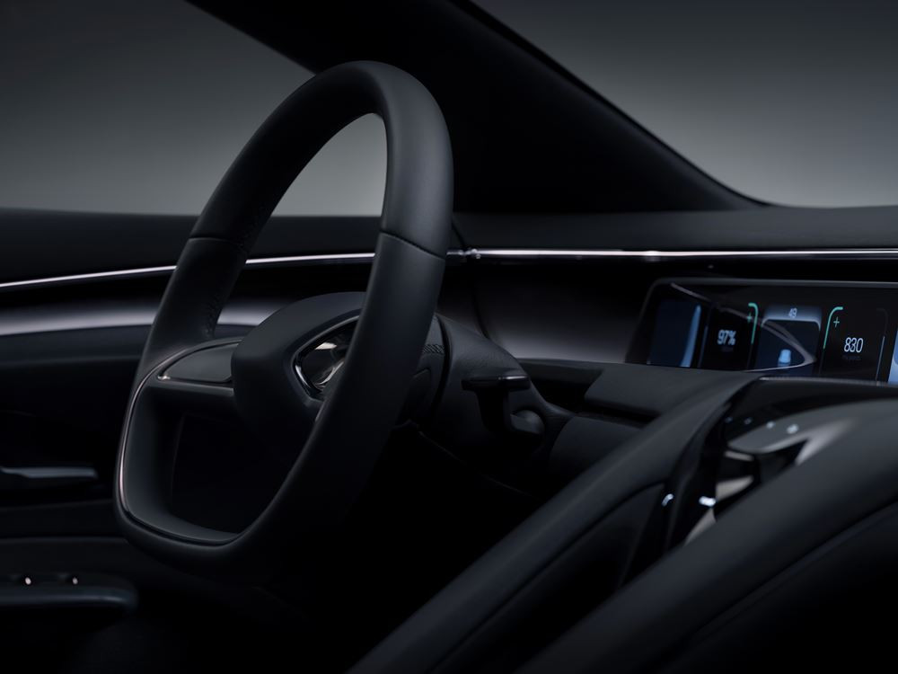 Hopium Machina Vision: un concept-car de berline tricorps à hydrogène