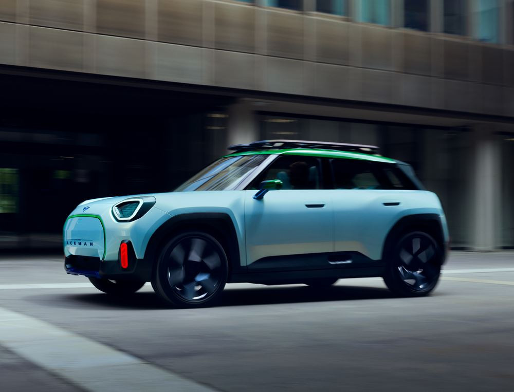 Le concept de crossover urbain électrique Mini Aceman se concentre sur l’essentiel