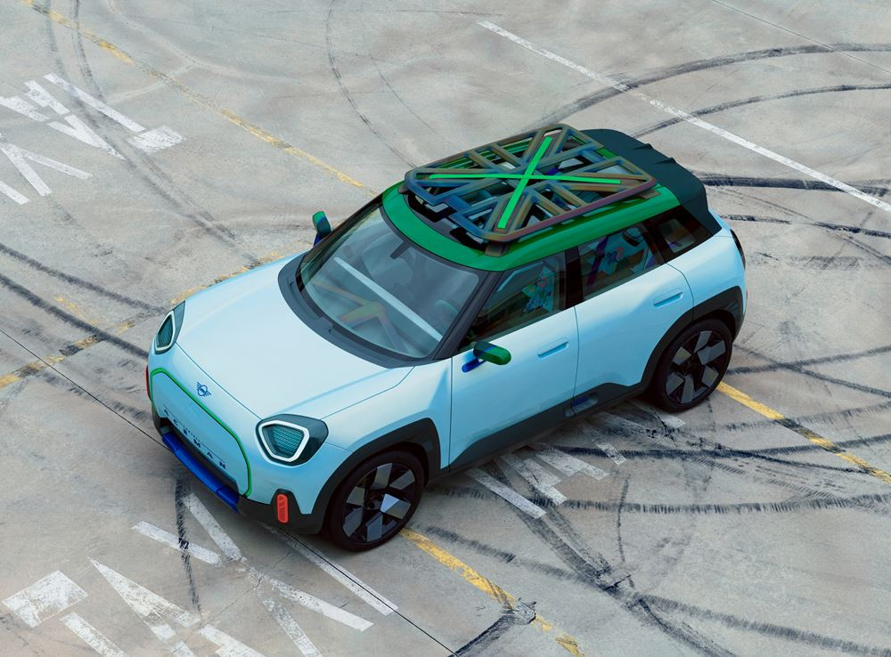 Le concept de crossover urbain électrique Mini Aceman se concentre sur l’essentiel