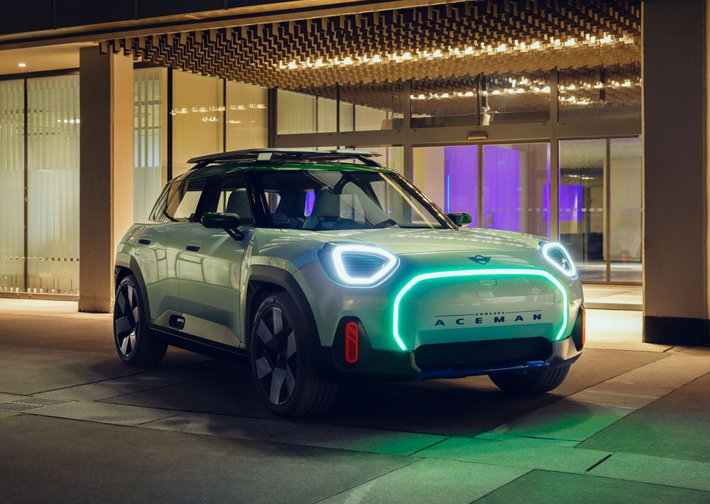 Le concept de crossover urbain électrique Mini Aceman se concentre sur l’essentiel