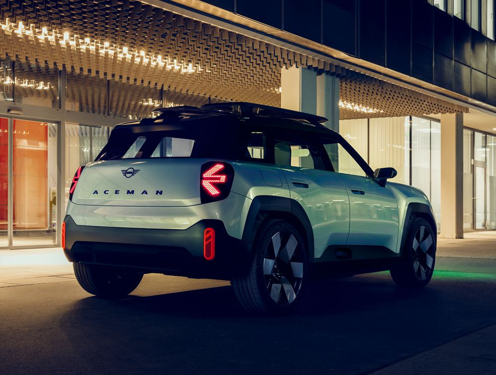 Le concept de crossover urbain électrique Mini Aceman se concentre sur l’essentiel