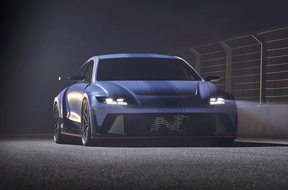 Le concept hautes performances Hyundai RN22e reprend le design de streamliner de la Ioniq 6