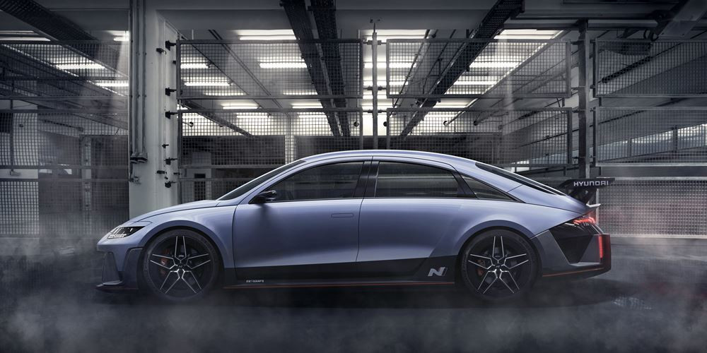 Le concept hautes performances Hyundai RN22e reprend le design de streamliner de la Ioniq 6