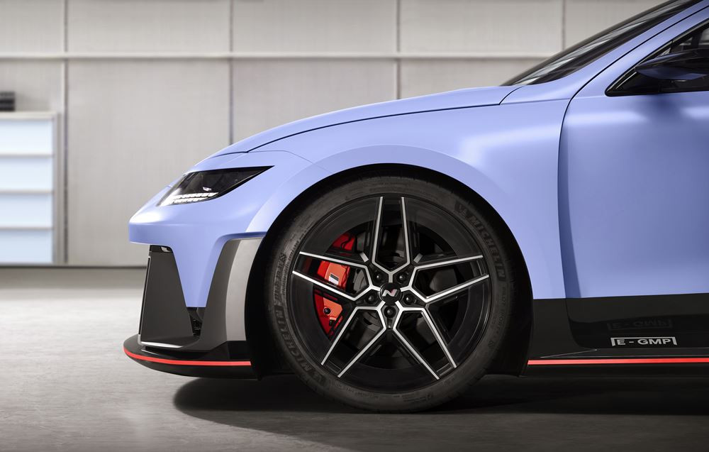 Le concept hautes performances Hyundai RN22e reprend le design de streamliner de la Ioniq 6