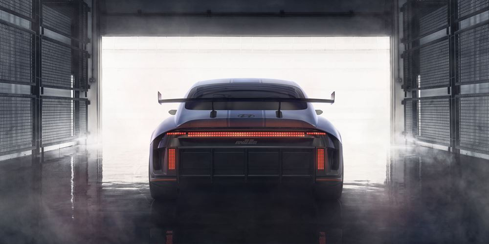 Le concept hautes performances Hyundai RN22e reprend le design de streamliner de la Ioniq 6