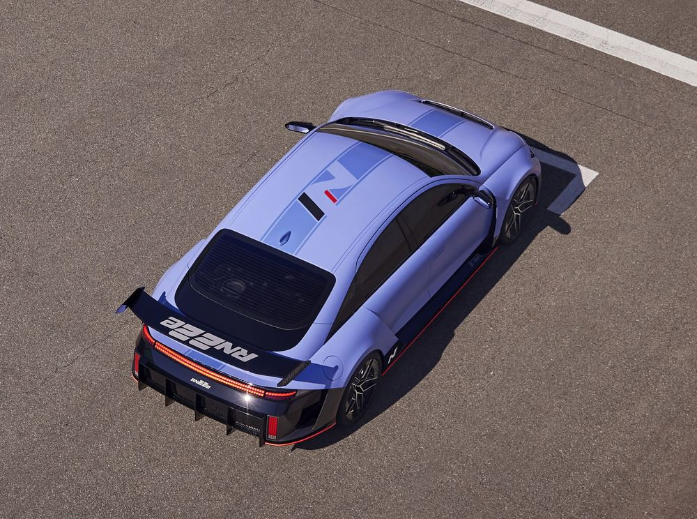Le concept hautes performances Hyundai RN22e reprend le design de streamliner de la Ioniq 6