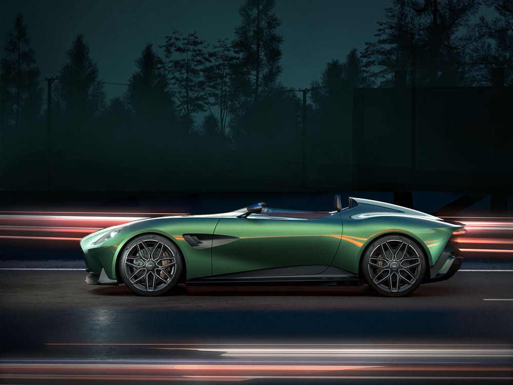 Aston Martin DBR22: un concept de spider biplace à moteur V12