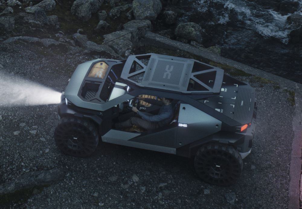 Le concept-car Manifesto illustre la vision de Dacia d'une automobile essentielle robuste