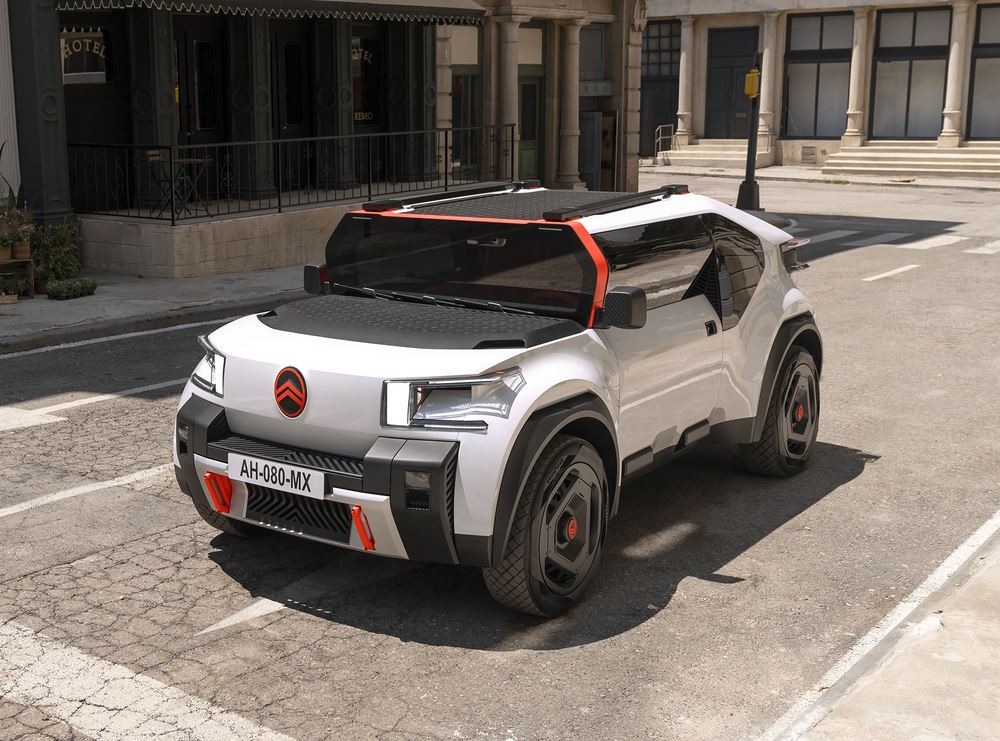 Le concept électrique Citroën oli est un laboratoire d'idée sur roues