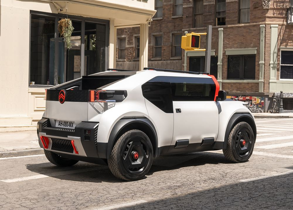 Le concept électrique Citroën oli est un laboratoire d'idée sur roues