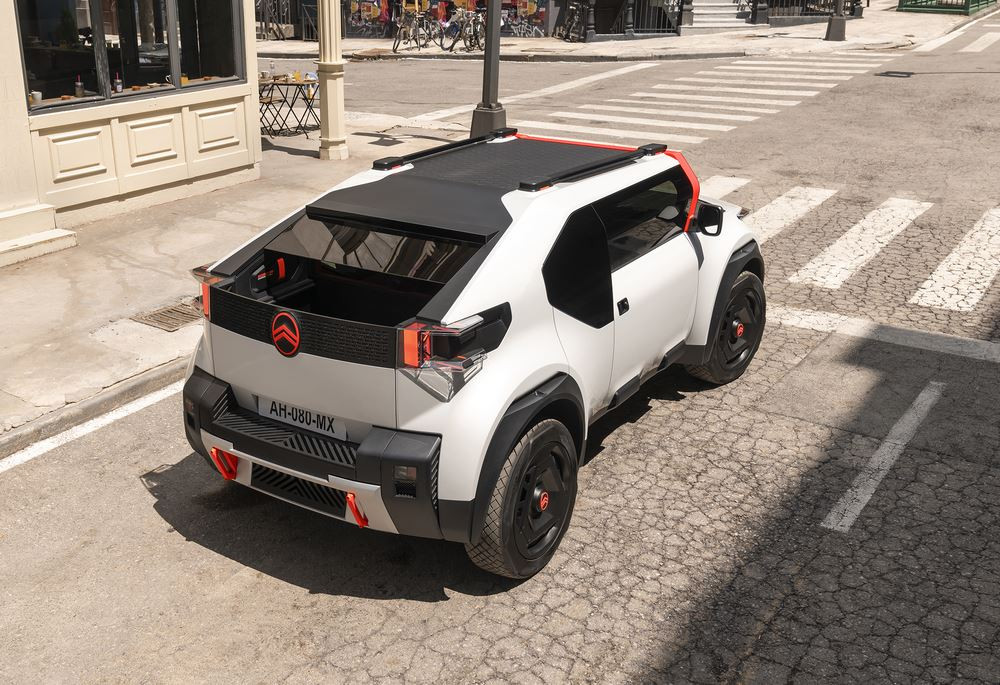 Le concept électrique Citroën oli est un laboratoire d'idée sur roues