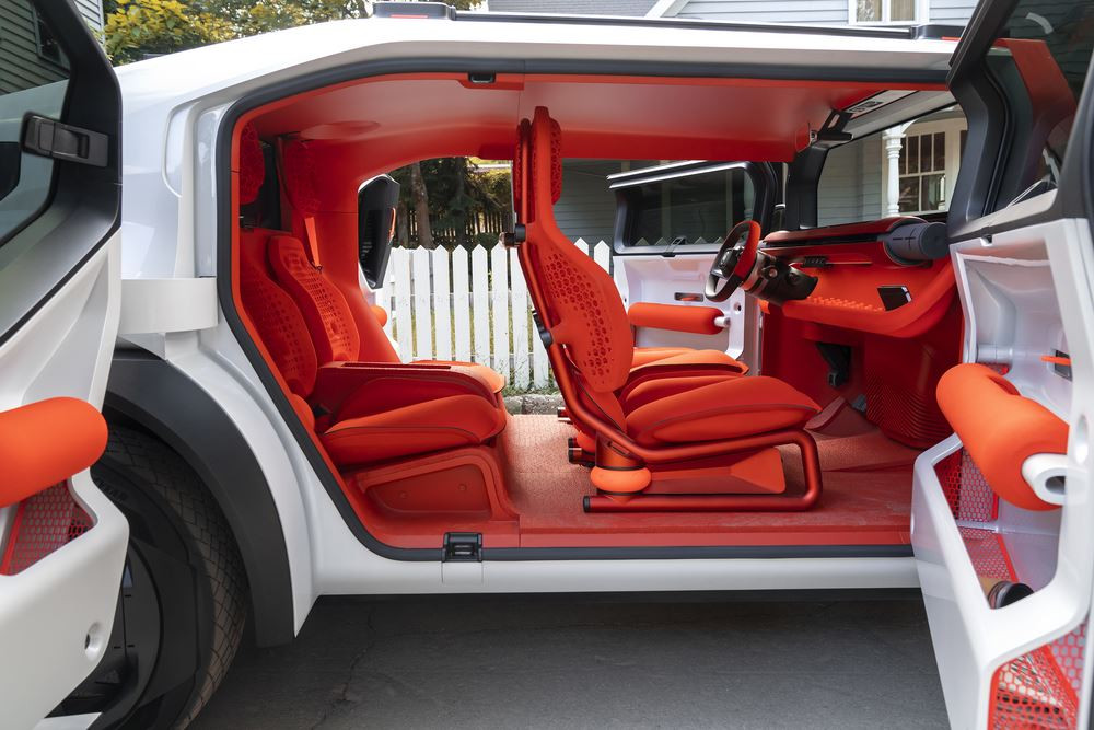 Le concept électrique Citroën oli est un laboratoire d'idée sur roues