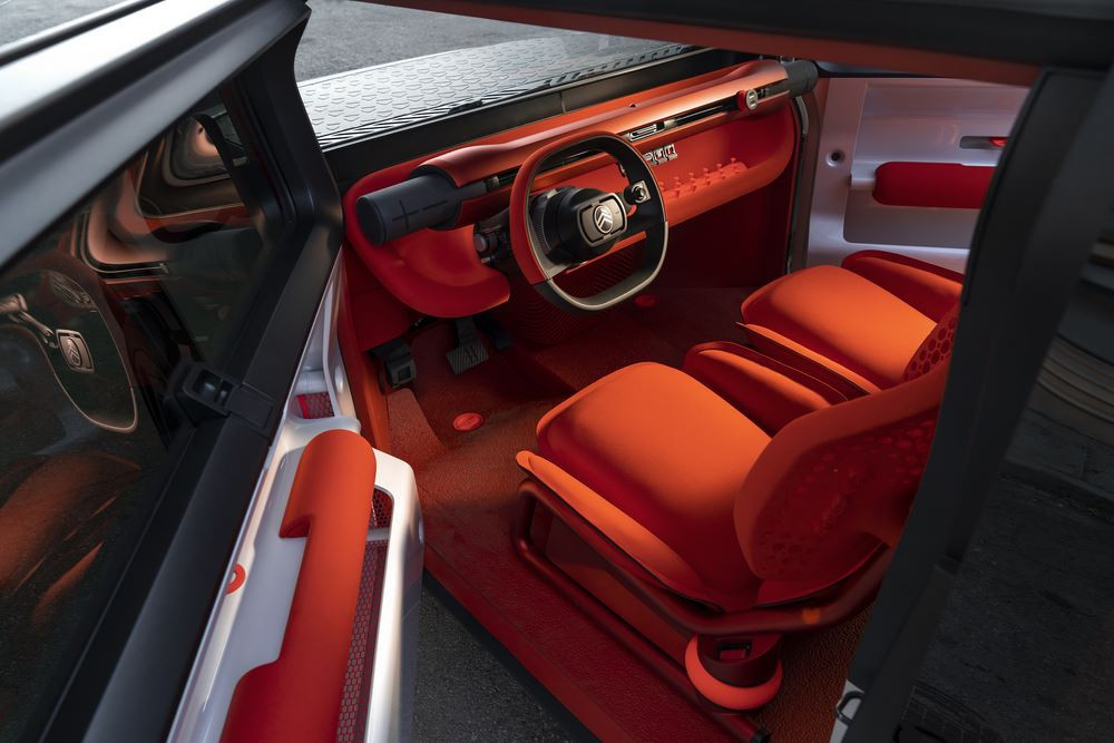 Le concept électrique Citroën oli est un laboratoire d'idée sur roues