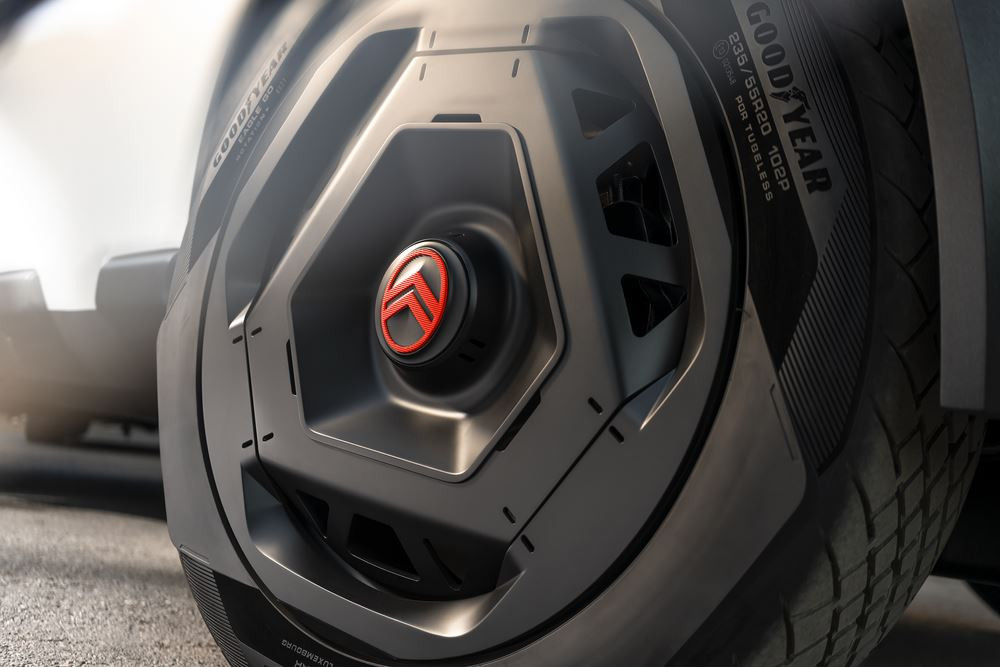 Le concept électrique Citroën oli est un laboratoire d'idée sur roues