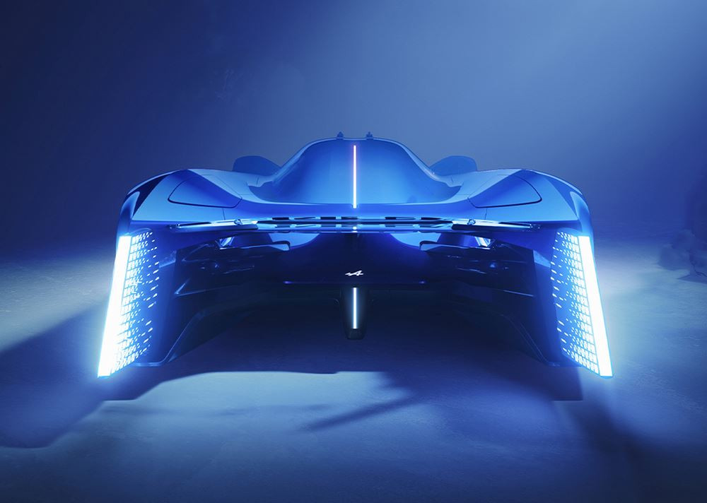 Le concept-car Alpenglow est un manifeste de la marque Alpine