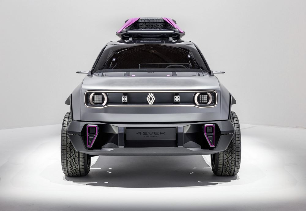 Le show-car baroudeur Renault 4Ever Trophy préfigure un SUV électrique du segment B