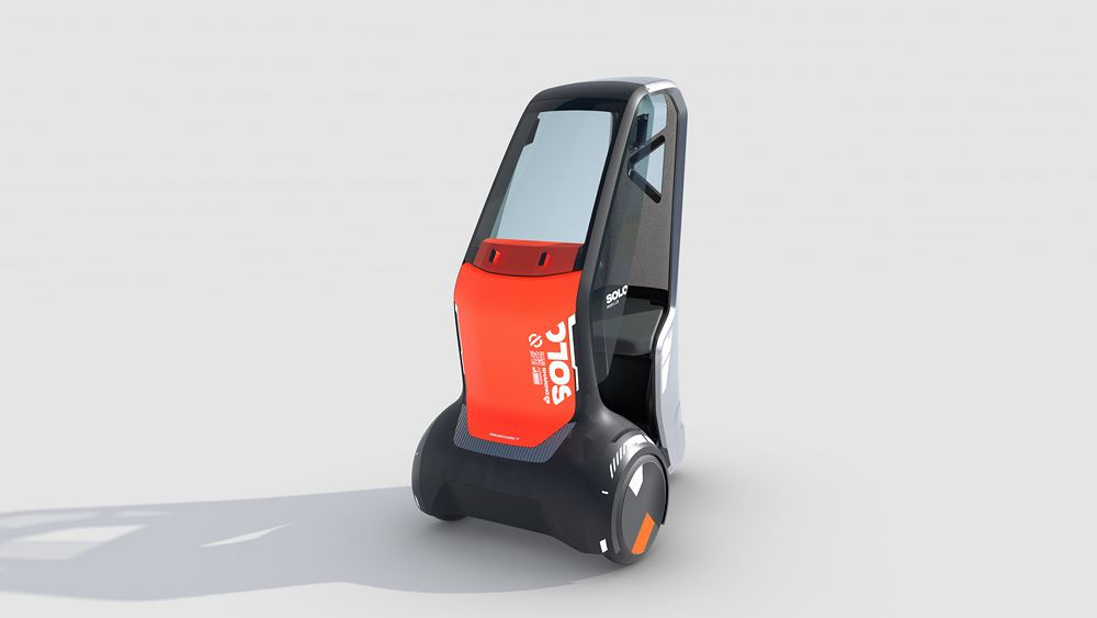 Mobilize Solo Concept : un projet de véhicule une place à l'encombrement extérieur minimal