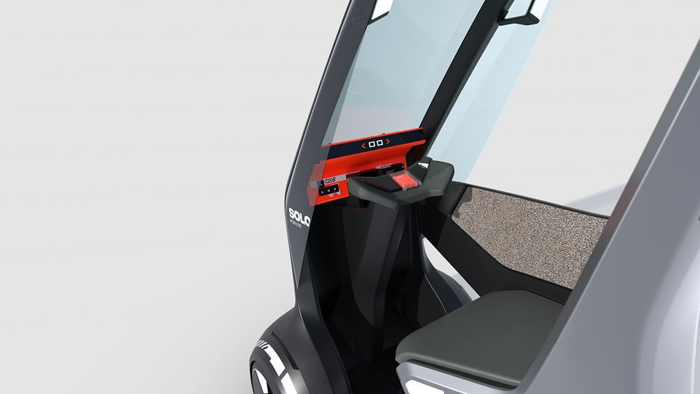 Mobilize Solo Concept : un projet de véhicule une place à l'encombrement extérieur minimal