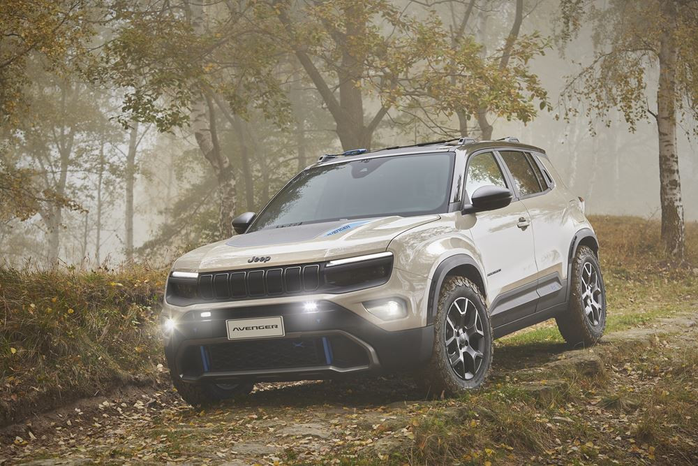 Jeep Avenger 4xe Concept: un Avenger entièrement électrique quatre roues motrices