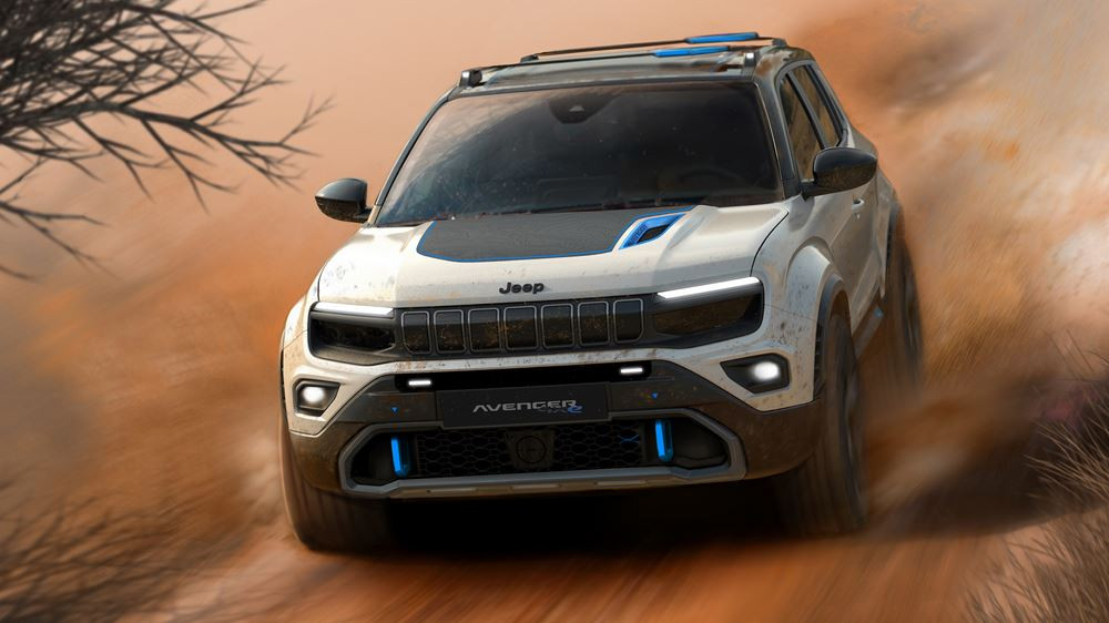 Jeep Avenger 4xe Concept: un Avenger entièrement électrique quatre roues motrices