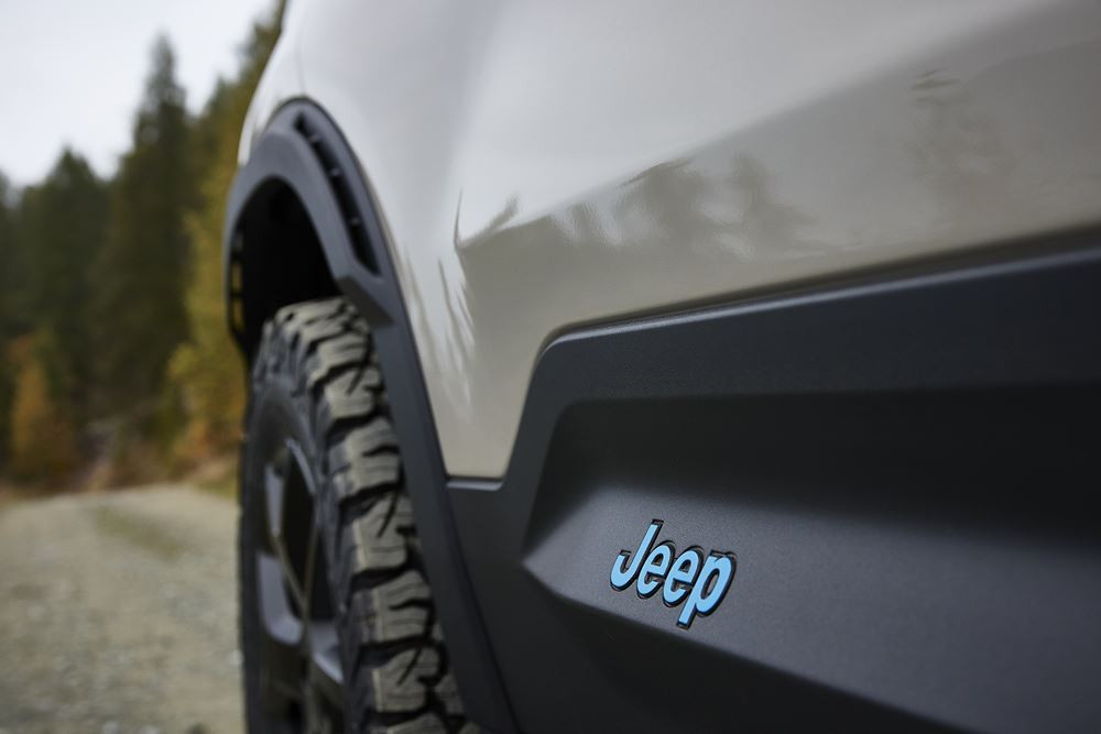 Jeep Avenger 4xe Concept: un Avenger entièrement électrique quatre roues motrices