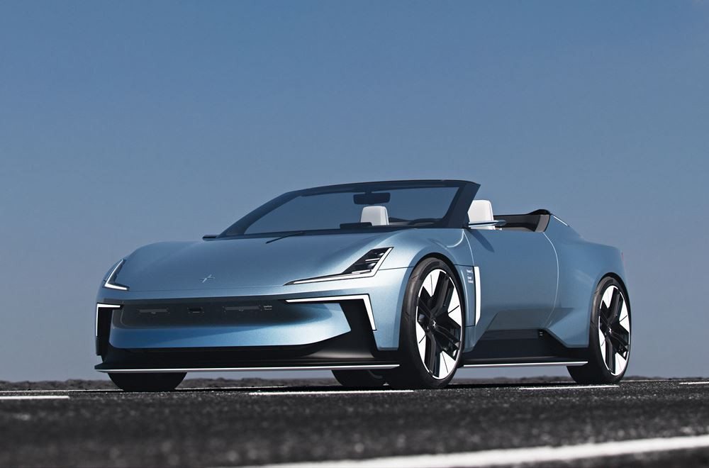 Le concept de roadster électrique Polestar O2 incarne la mobilité électrique à toit ouvert