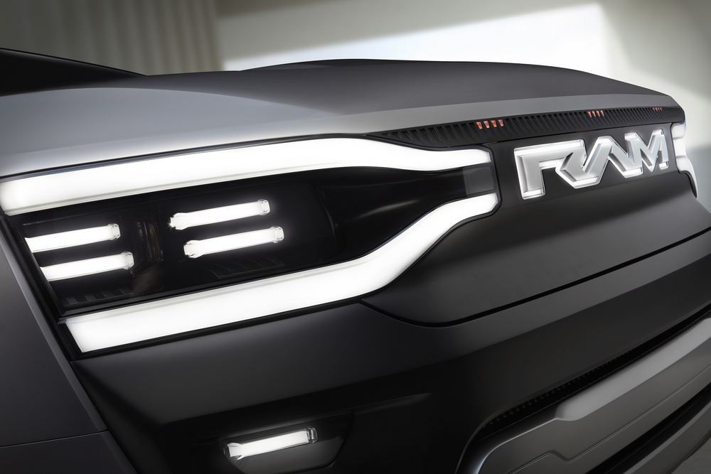 Le concept de pick-up électrique Ram 1500 Revolution BEV se veut ancré dans le futur