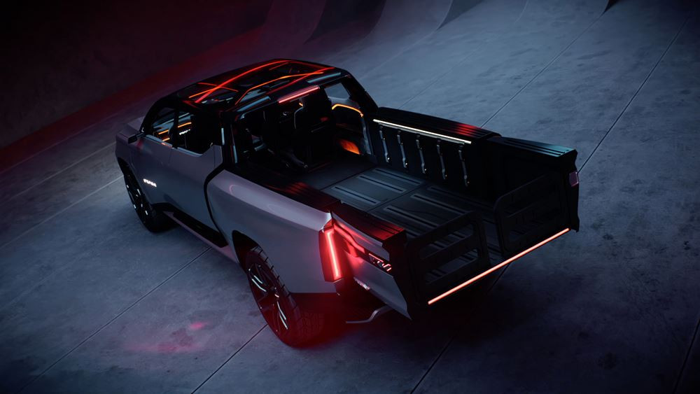 Le concept de pick-up électrique Ram 1500 Revolution BEV se veut ancré dans le futur