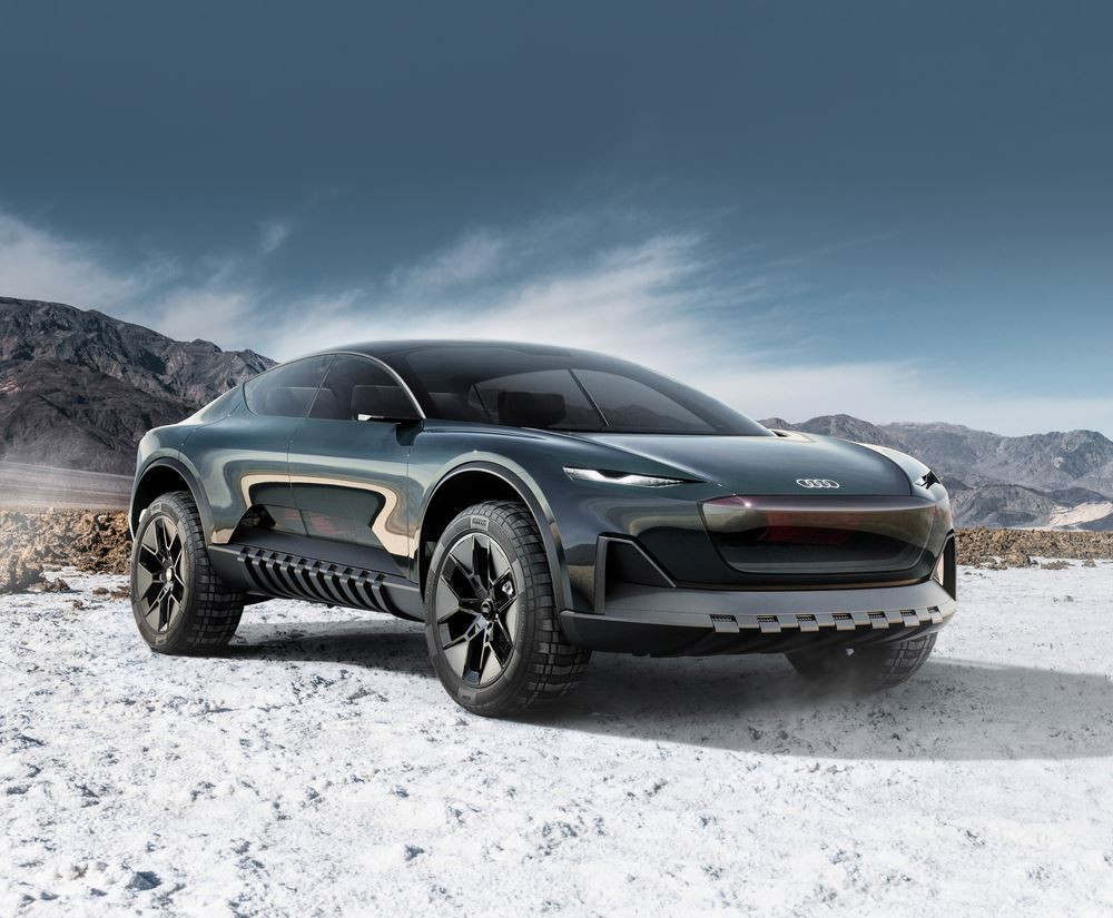 Audi activesphere concept: un coupé crossover électrique avec transmission quattro